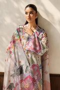 Baroque | Luxury Summer Pret |  UF-4499 - by Libasekhas UK - Registered Vendor of : Baroque - 100% Original Designer Dress