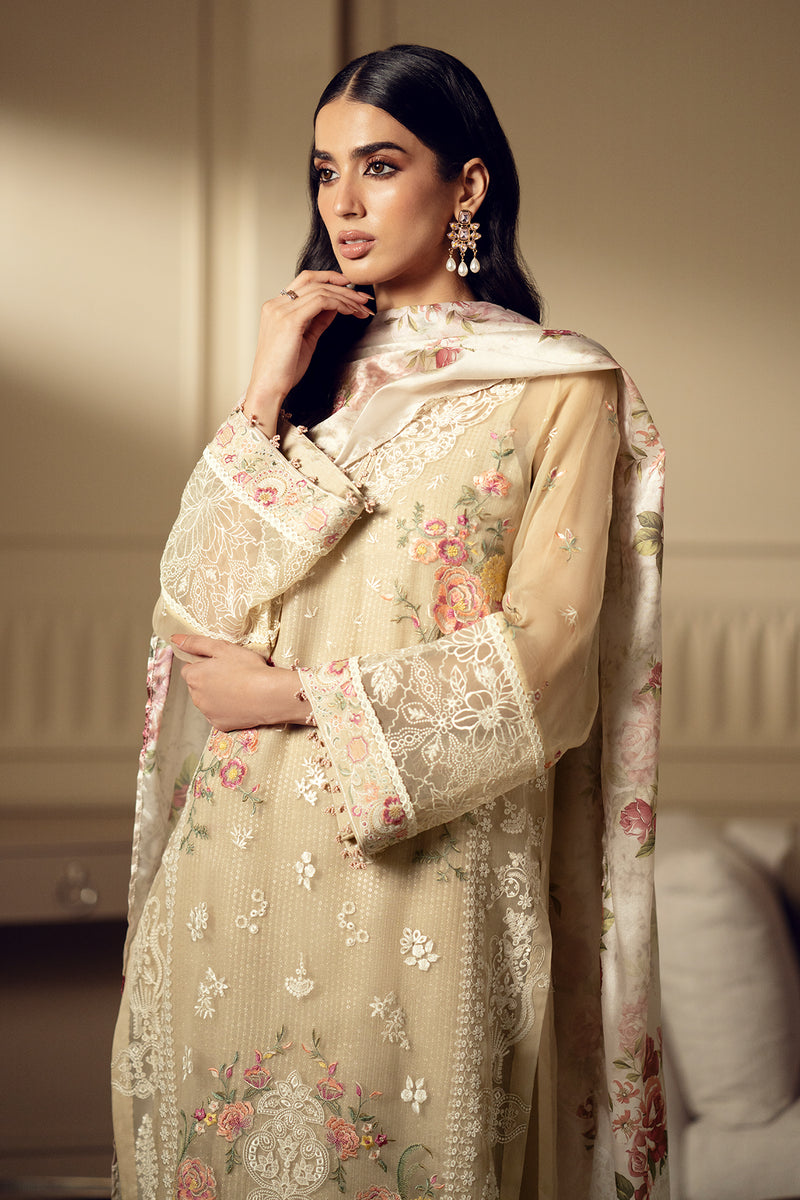 Baroque | Luxury Pret 24 | CHIFFON UF-513 - by - Libasekhas UK - Registered Vendor of : Baroque - 100% Original Designer Dresss