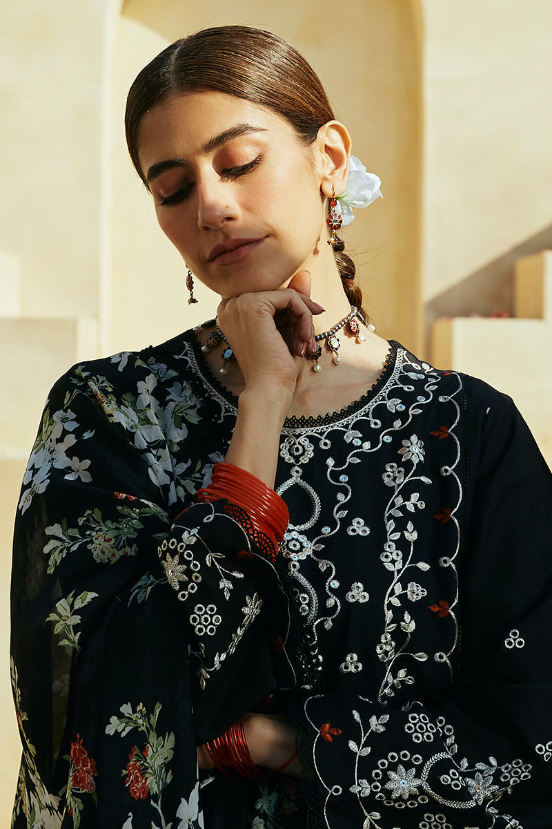 Cross Stitch | Premium Lawn 24 | RUSTIC AURA - by - Libasekhas UK - Registered Vendor of : Cross Stitch - 100% Original Designer Dresss