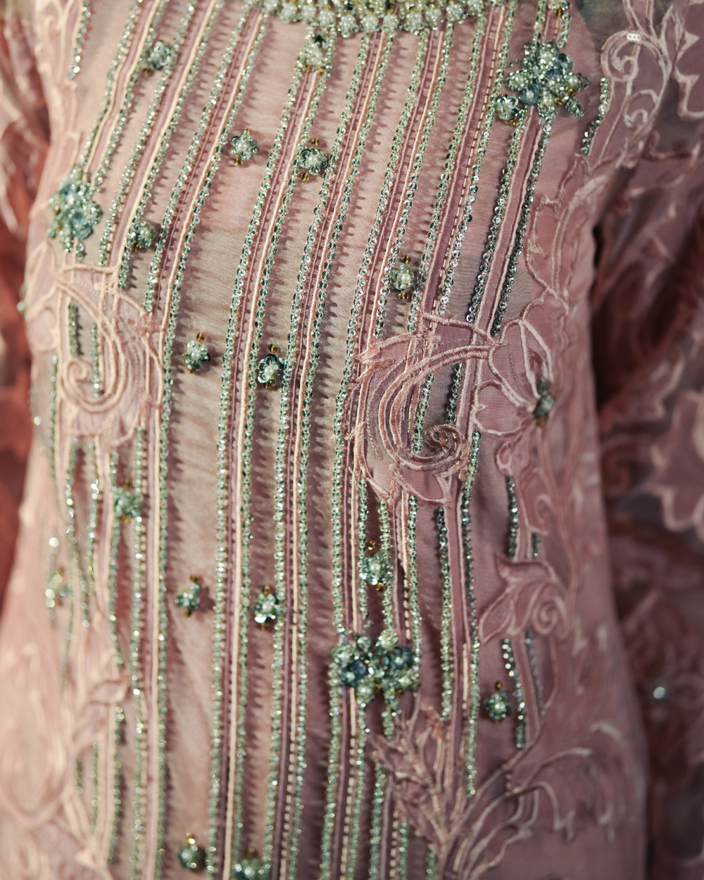 Vasal | Zyra Luxe Pret 26 | Peach Charm - by Libasekhas UK - Registered Vendor of : Vasal - 100% Original Designer Dress