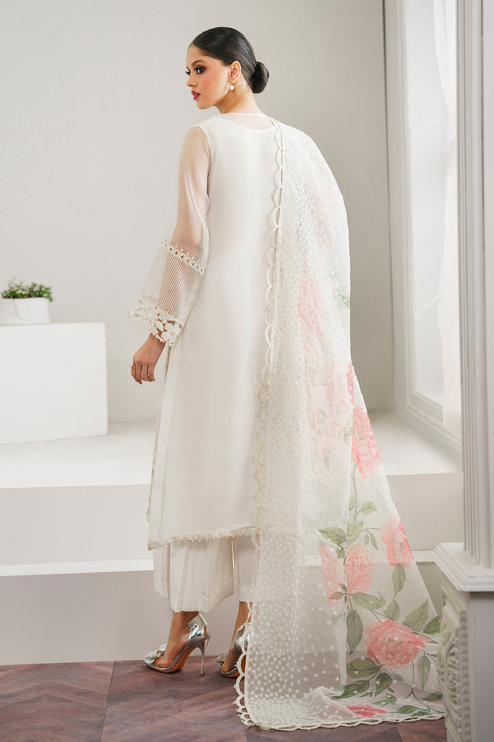Baroque | Formals Collection | EMBROIDERED ORGANZA UF-526 - by Libasekhas UK - Registered Vendor of : Baroque - 100% Original Designer Dress