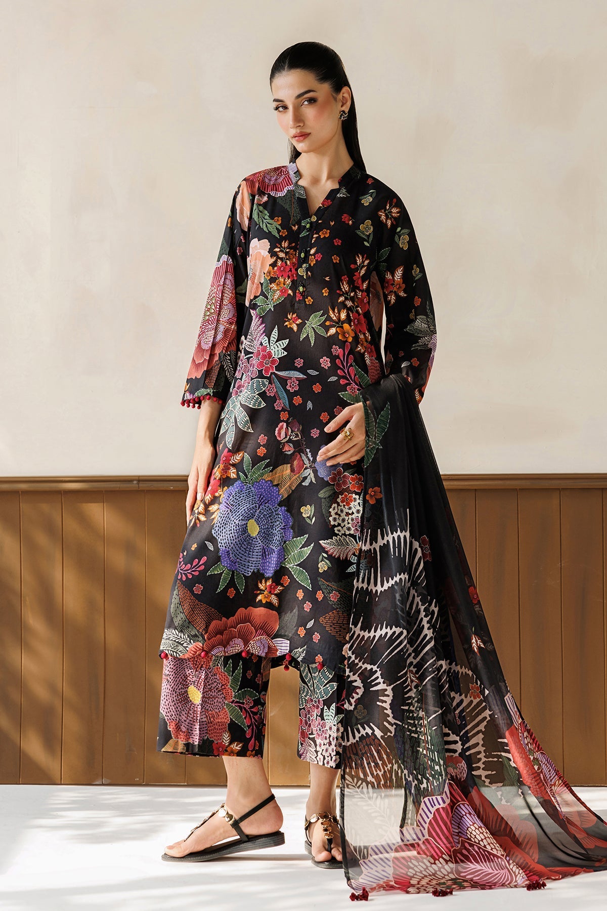 Baroque | Luxury Summer Pret | UF-4500 - by Libasekhas UK - Registered Vendor of : Baroque - 100% Original Designer Dress