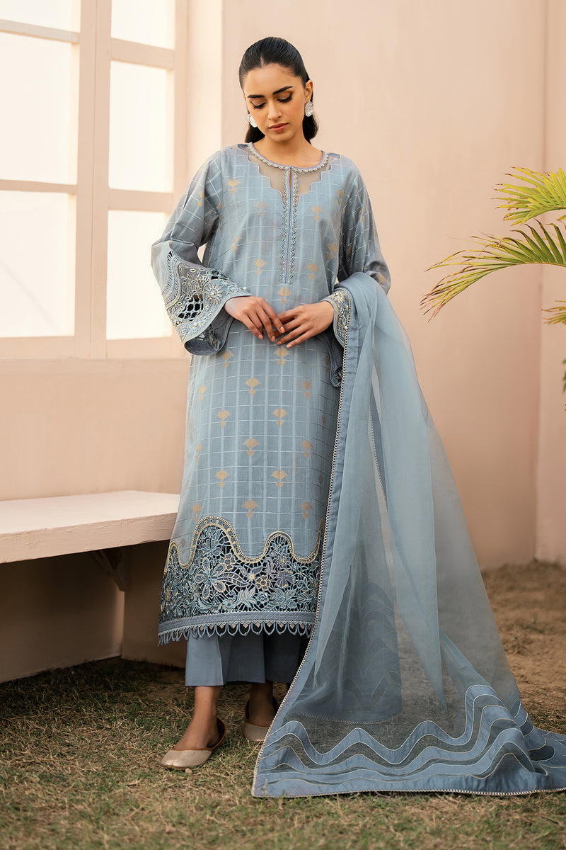 Baroque | Luxury Pret 24 | JACQUARD LAWN UF-606 - by - Libasekhas UK - Registered Vendor of : Baroque - 100% Original Designer Dresss