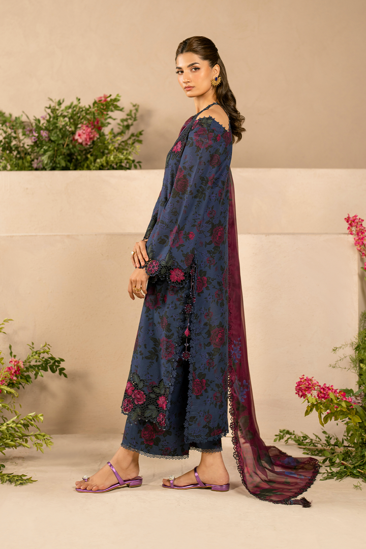 Iznik | Festive Lawn 25 | EFL-12 - by - Libasekhas UK - Registered Vendor of : Iznik - 100% Original Designer Dresss