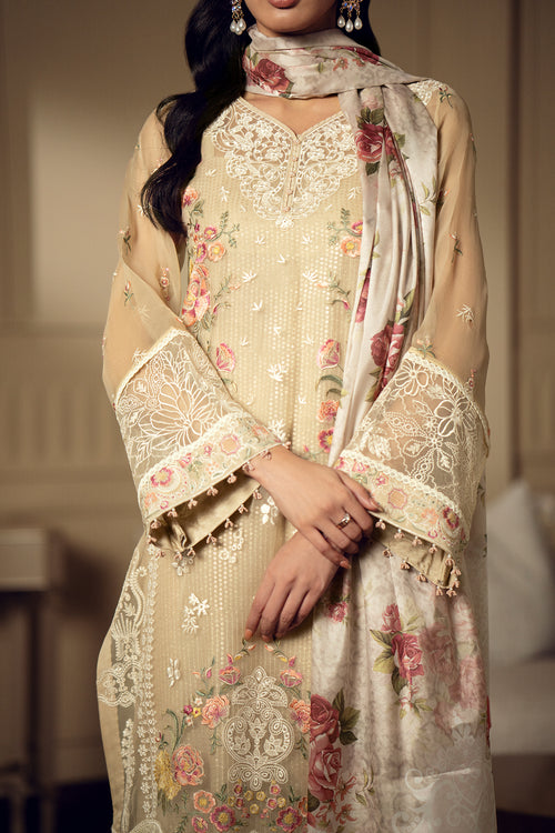 Baroque | Luxury Pret 24 | CHIFFON UF-513 - by - Libasekhas UK - Registered Vendor of : Baroque - 100% Original Designer Dresss