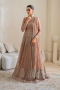 Iznik | Chinnon Chiffon | CC-43 Embroidered Net - by - Libasekhas UK - Registered Vendor of : Iznik - 100% Original Designer Dresss