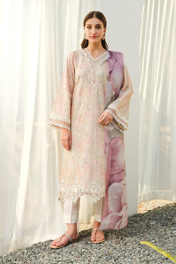 Baroque | Luxury Pret 24 | LAWN UF-660 - by - Libasekhas UK - Registered Vendor of : Baroque - 100% Original Designer Dresss