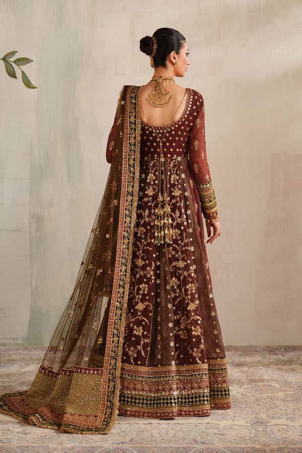 Baroque | Formals Collection | EMBROIDERED CHIFFON UF-4376 - by Libasekhas UK - Registered Vendor of : Baroque - 100% Original Designer Dress