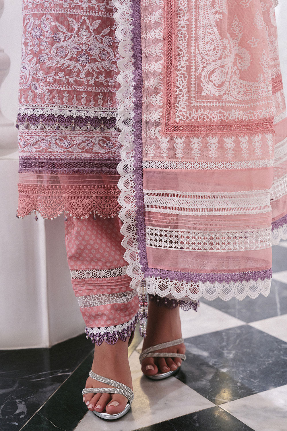 Sobia Nazir | Luxury Lawn Eid 26 | 11A - by Libasekhas UK - Registered Vendor of : Sobia Nazir - 100% Original Designer Dress