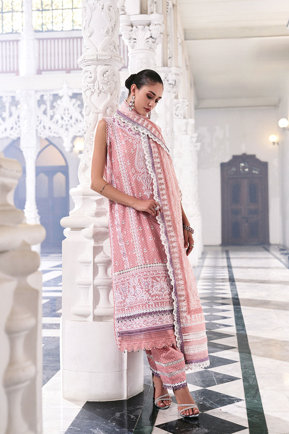 Sobia Nazir | Luxury Lawn Eid 26 | 11A - by Libasekhas UK - Registered Vendor of : Sobia Nazir - 100% Original Designer Dress