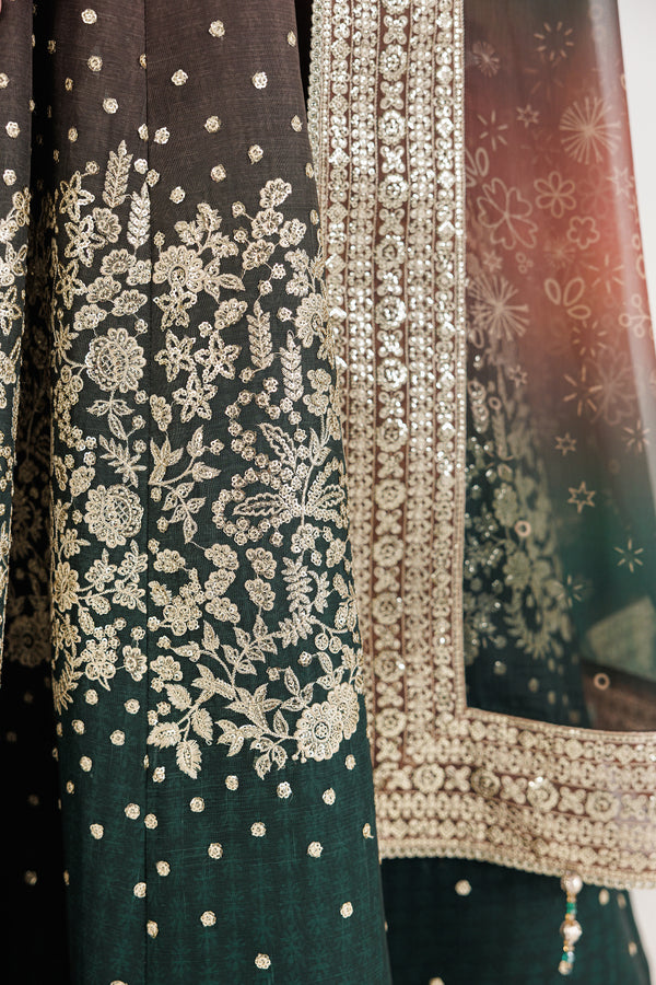 Farasha | Formals 26 | Rustic Glow - by Libasekhas UK - Registered Vendor of : Farasha - 100% Original Designer Dress