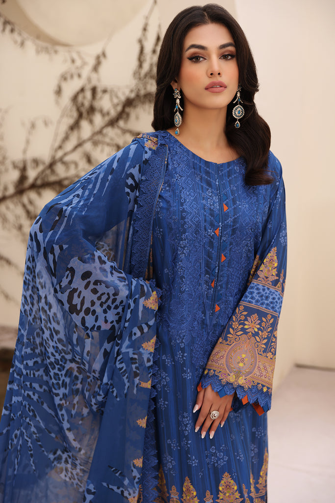 Charizma | Naranji Embroidered Lawn 24 | CN4-005 - Luxury -  Libasekhas