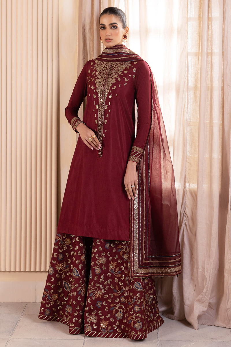 Jazmin | Formals Collection | RAW SILK UR-7016 - by - Libasekhas UK - Registered Vendor of : Jazmin - 100% Original Designer Dresss