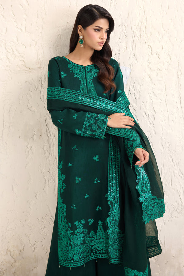 Farasha | Formals 26 | Emerald Luxe - by Libasekhas UK - Registered Vendor of : Farasha - 100% Original Designer Dress
