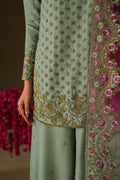 Iznik | Velvet 25 | IV-73 Embroidered Velvet - by Libasekhas UK - Registered Vendor of : Iznik - 100% Original Designer Dress