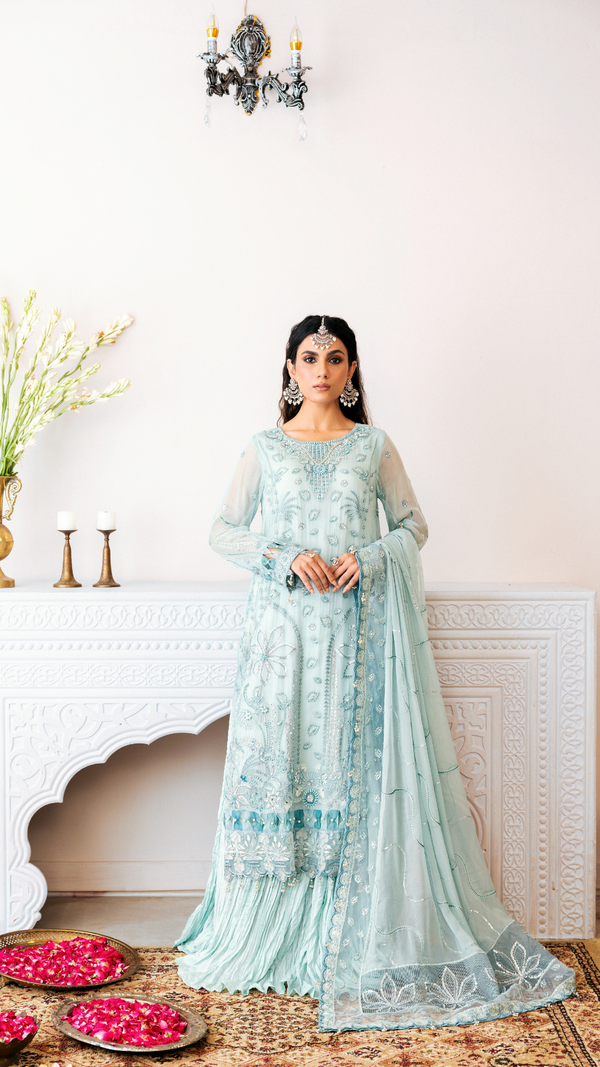 Zebtan | Zircon Wedding Formals | AFSHAN ZQ-04 - by - Libasekhas UK - Registered Vendor of : Zebtan - 100% Original Designer Dresss