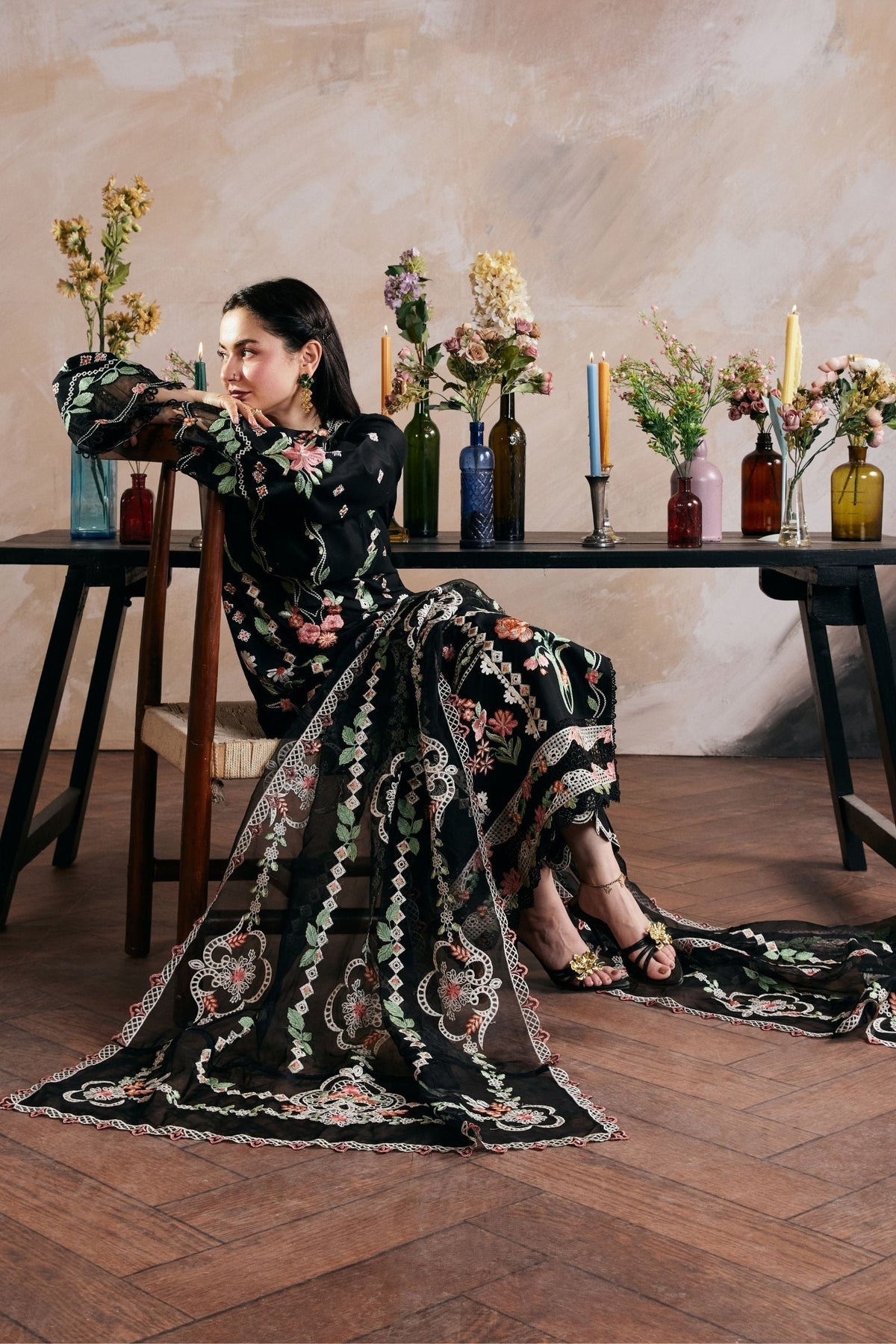 Maryam Hussain | Luxury Lawn 26 Vol 2 | Gul Meena - by Libasekhas UK - Registered Vendor of : Maryam Hussain - 100% Original Designer Dress