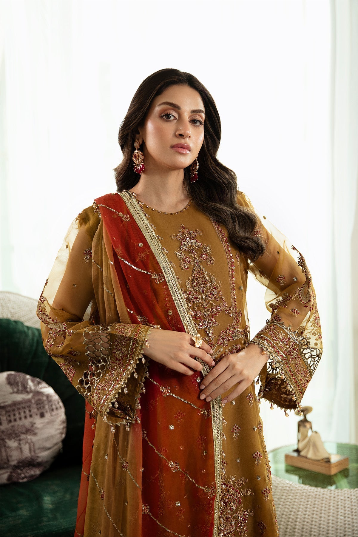 Raeesa Premium | Dehleez Formals | Dl 1034 - by Libasekhas UK - Registered Vendor of : Raeesa Premium - 100% Original Designer Dress