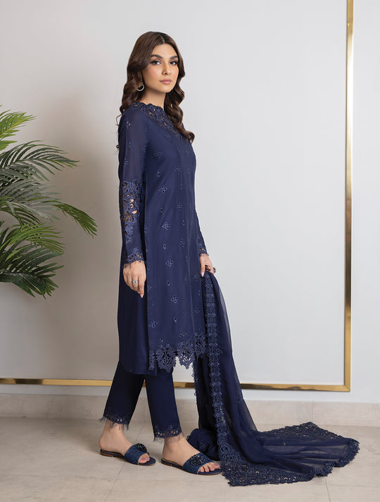 Iznik | Lawnkari 24 | UE-146 NEATSCAPE - by - Libasekhas UK - Registered Vendor of : Iznik - 100% Original Designer Dresss