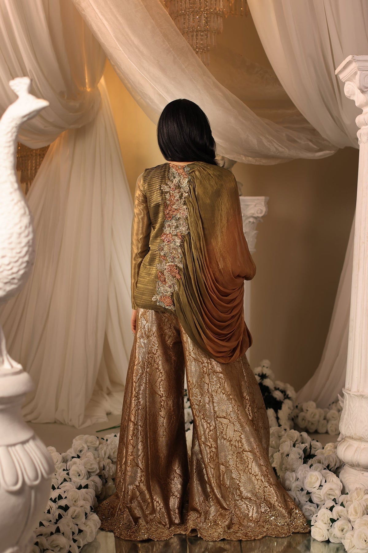 Musferah Saad | Casa Blance |Avant Garde - by Libasekhas UK - Registered Vendor of : Musferah Saad - 100% Original Designer Dress