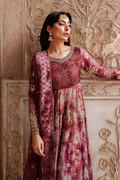Iznik | Festive Formal | UE-533 Printed Chiffon - by Libasekhas UK - Registered Vendor of : Iznik - 100% Original Designer Dress