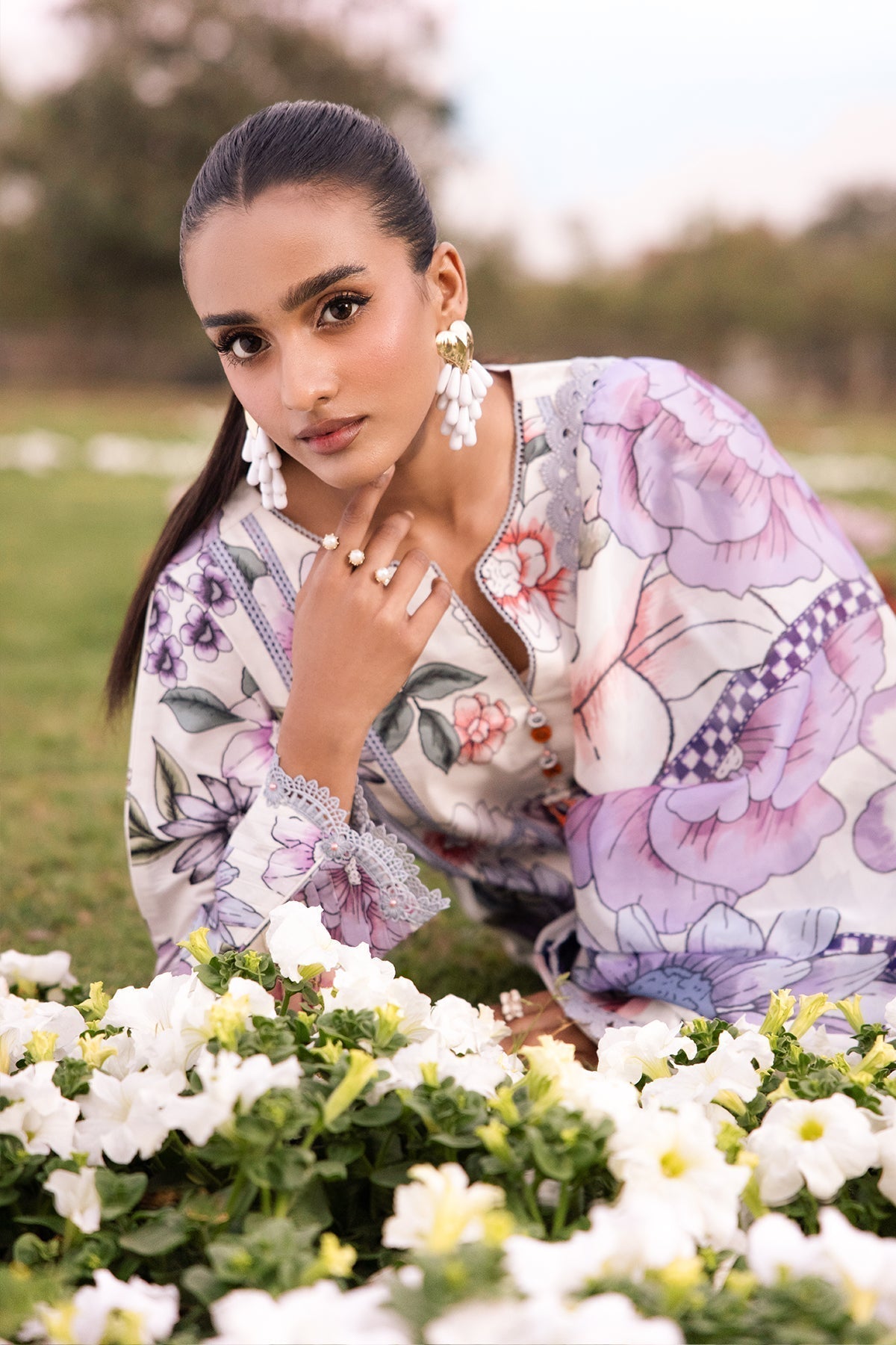 Alizeh | Sheen Lawn Prints 24 | TUBEROSE - by - Libasekhas UK - Registered Vendor of : Alizeh - 100% Original Designer Dresss