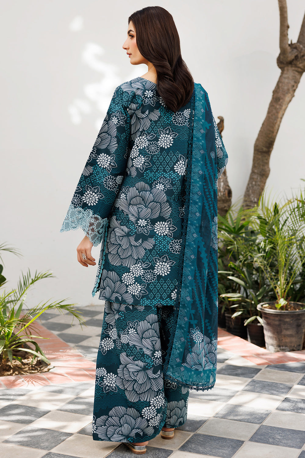 Farasha | Printed Essentials | Twilight Dew - by Libasekhas UK - Registered Vendor of : Farasha - 100% Original Designer Dress