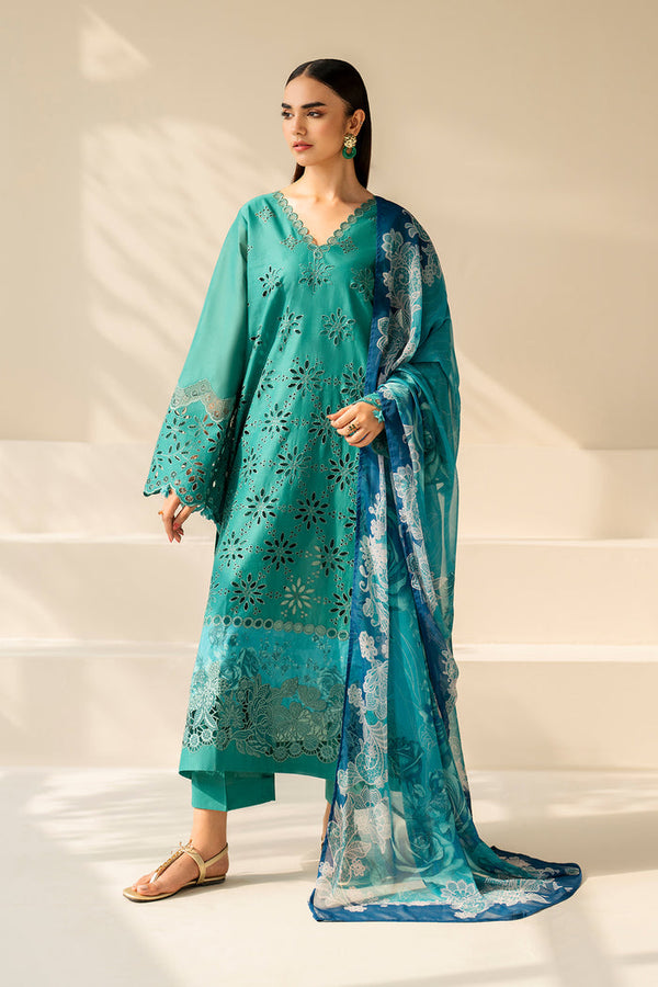 Baroque | Luxury Pret Summer | UF-4275 - by Libasekhas UK - Registered Vendor of : Baroque - 100% Original Designer Dress