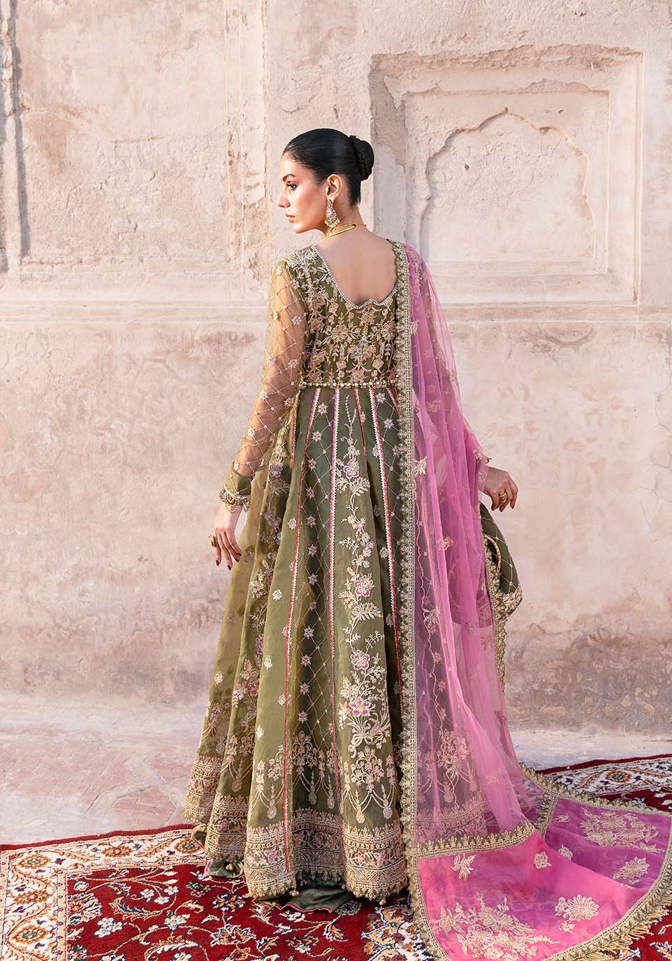 Zarqash | Arzoo Festive Collection | Gulbahar - by Libasekhas UK - Registered Vendor of : Zarqash - 100% Original Designer Dress