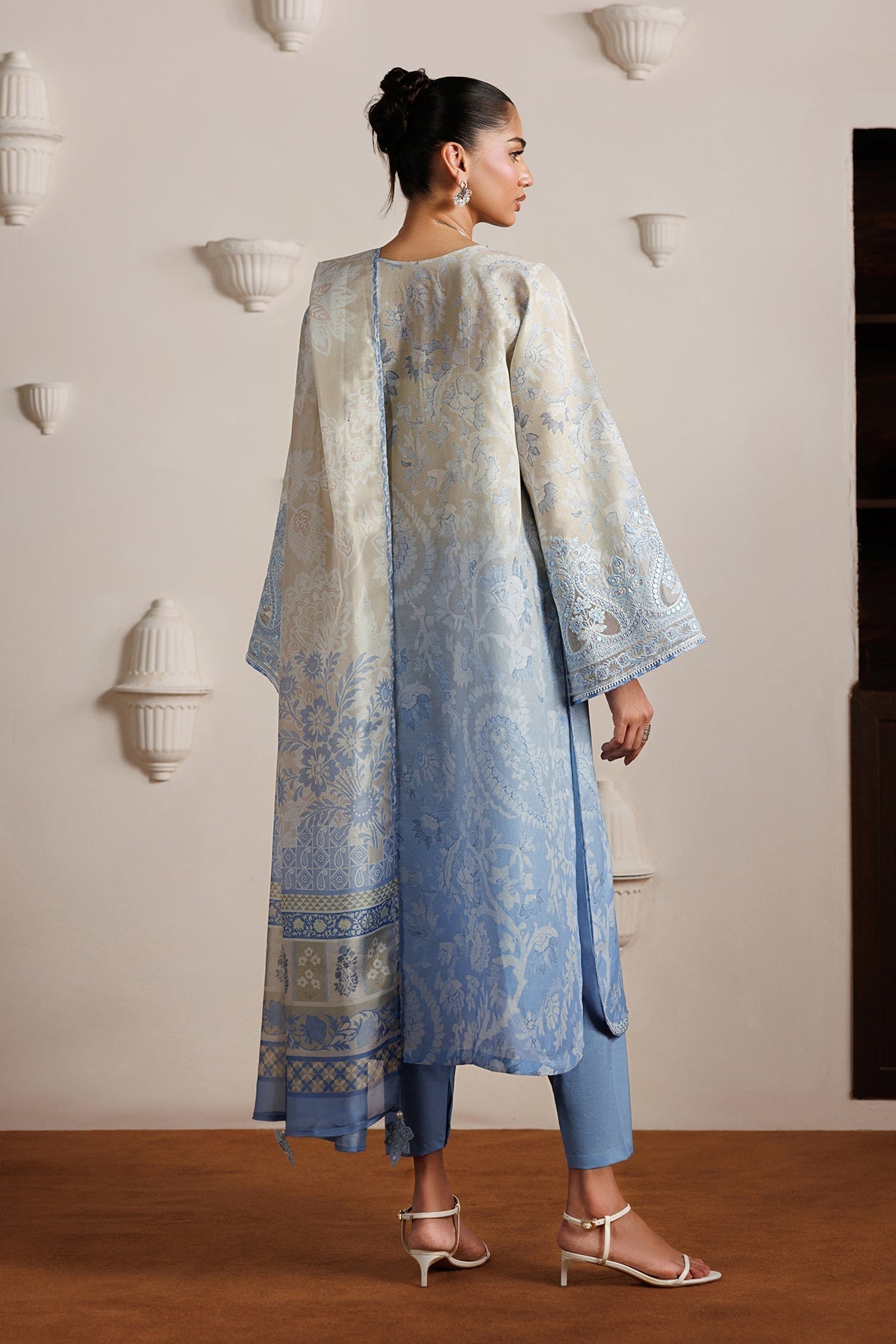Baroque | Luxury Summer Pret | UF-4524 - by Libasekhas UK - Registered Vendor of : Baroque - 100% Original Designer Dress