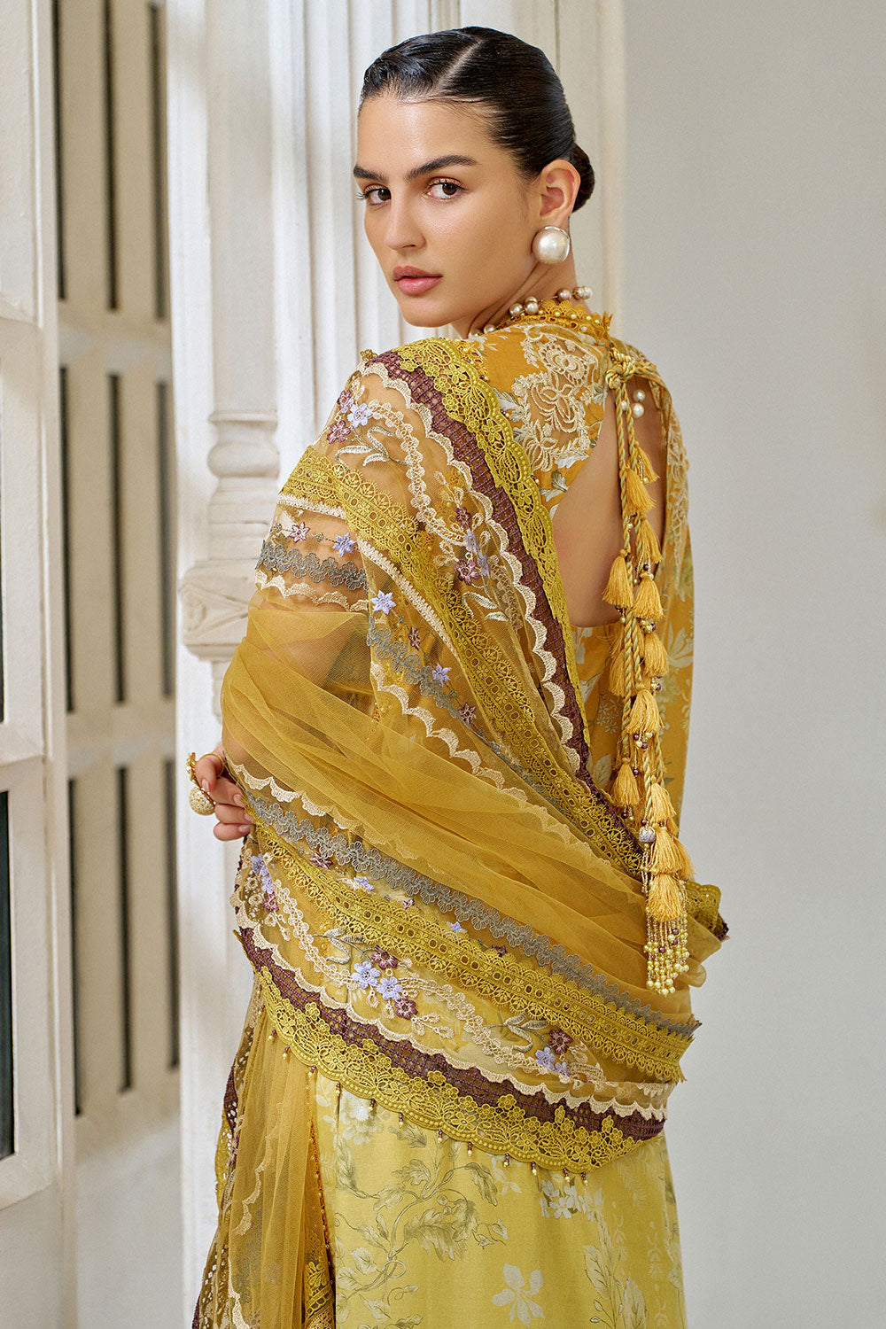 Sobia Nazir | Luxury Lawn Eid 26 | 12B - by Libasekhas UK - Registered Vendor of : Sobia Nazir - 100% Original Designer Dress