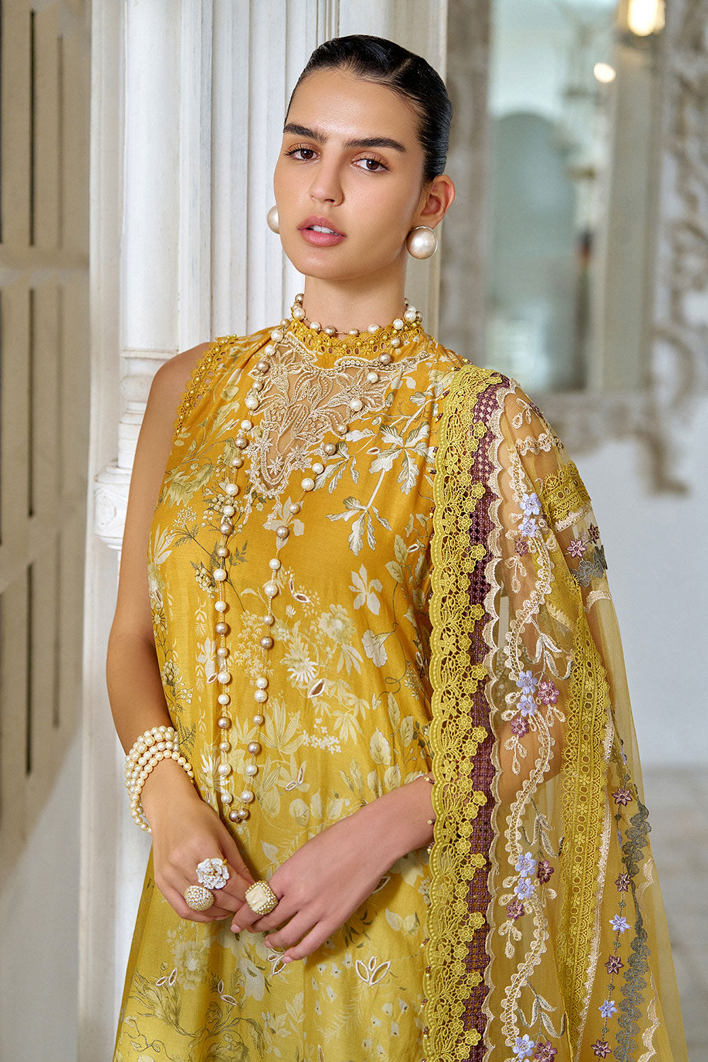 Sobia Nazir | Luxury Lawn Eid 26 | 12B - by Libasekhas UK - Registered Vendor of : Sobia Nazir - 100% Original Designer Dress