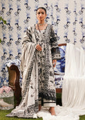 Elaf Premium | Printed Collection 24 | EEP-07B - Black Blossom - by - Libasekhas UK - Registered Vendor of : Elaf Premium - 100% Original Designer Dresss