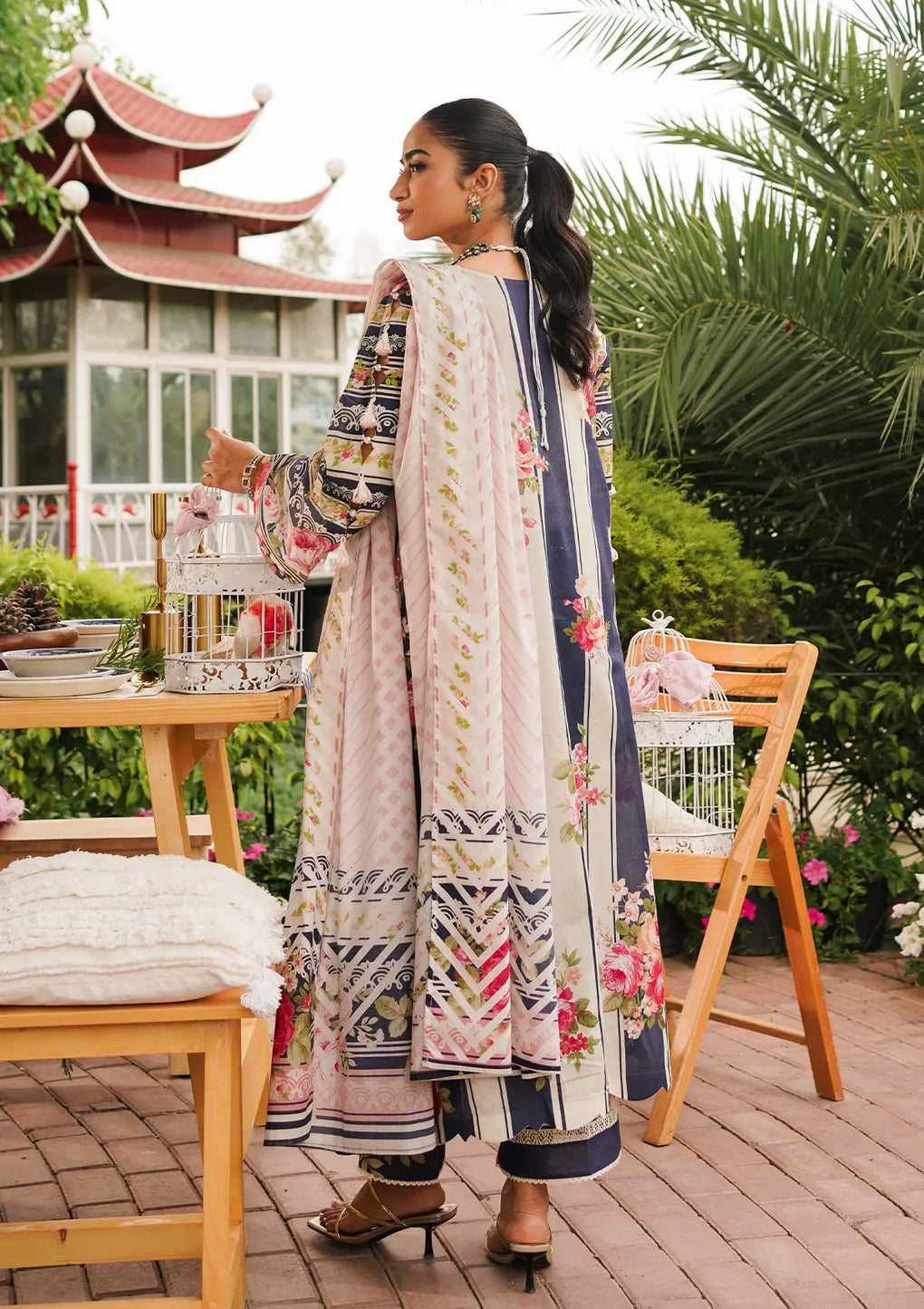Elaf Premium | Printed Collection 24 | EEP-05B - Amica - by - Libasekhas UK - Registered Vendor of : Elaf Premium - 100% Original Designer Dresss