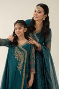 Maria B | 3 Piece Embroidered Paper Cotton Suit | MKD-W24-22 - by - Libasekhas UK - Registered Vendor of : Maria B - 100% Original Designer Dresss