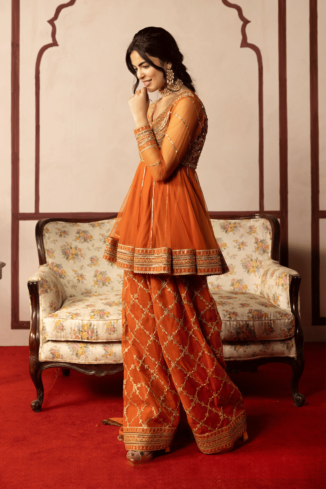 Erum Khan | Intezar e Eid | Rung-e-Miras - by Libasekhas UK - Registered Vendor of : Erum Khan - 100% Original Designer Dress