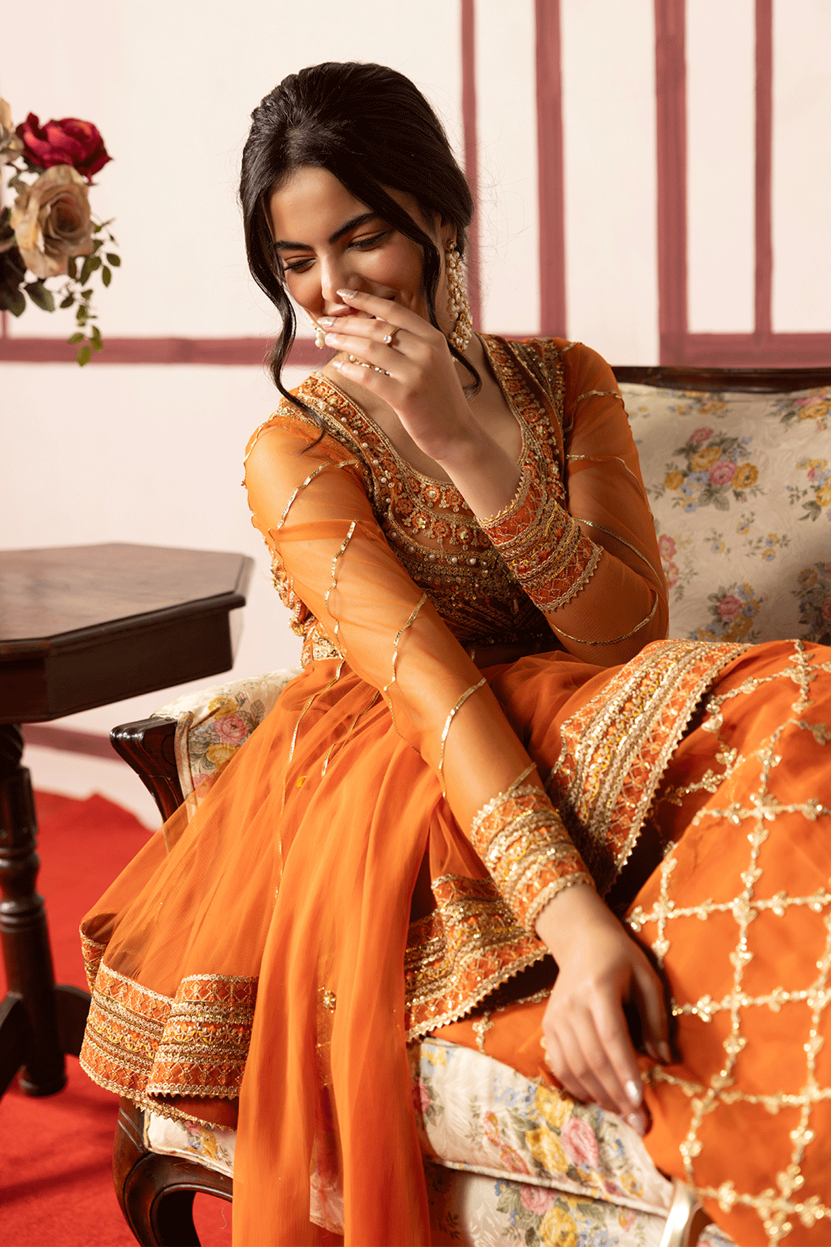 Erum Khan | Intezar e Eid | Rung-e-Miras - by Libasekhas UK - Registered Vendor of : Erum Khan - 100% Original Designer Dress
