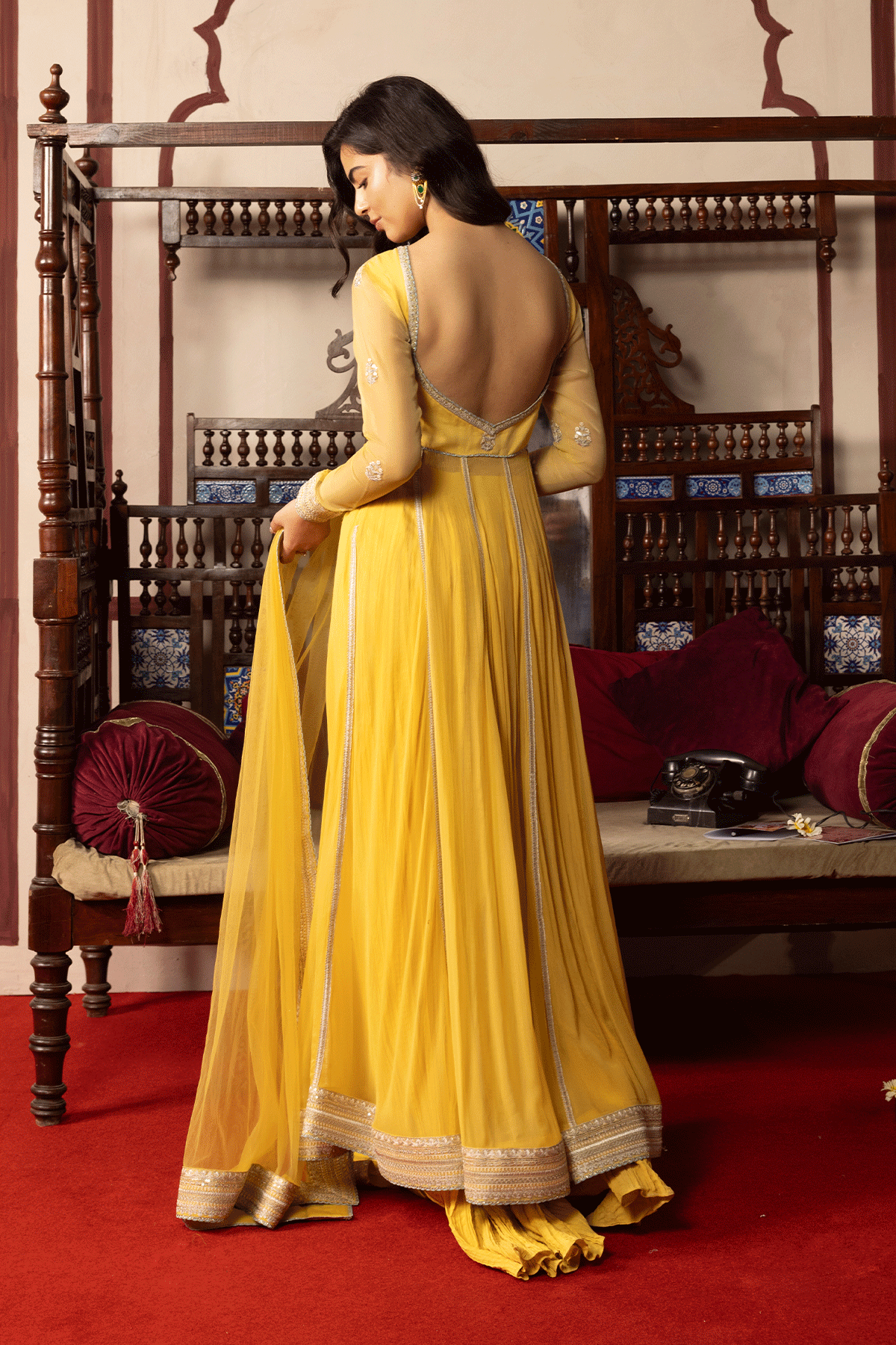 Erum Khan | Intezar e Eid | Roshni - by Libasekhas UK - Registered Vendor of : Erum Khan - 100% Original Designer Dress