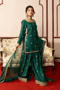 Erum Khan | Intezar e Eid | Firoza - by Libasekhas UK - Registered Vendor of : Erum Khan - 100% Original Designer Dress