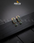 Sunflower Earrings - by - Libasekhas UK - Registered Vendor of : Zeesy - 100% Original Designer Dresss