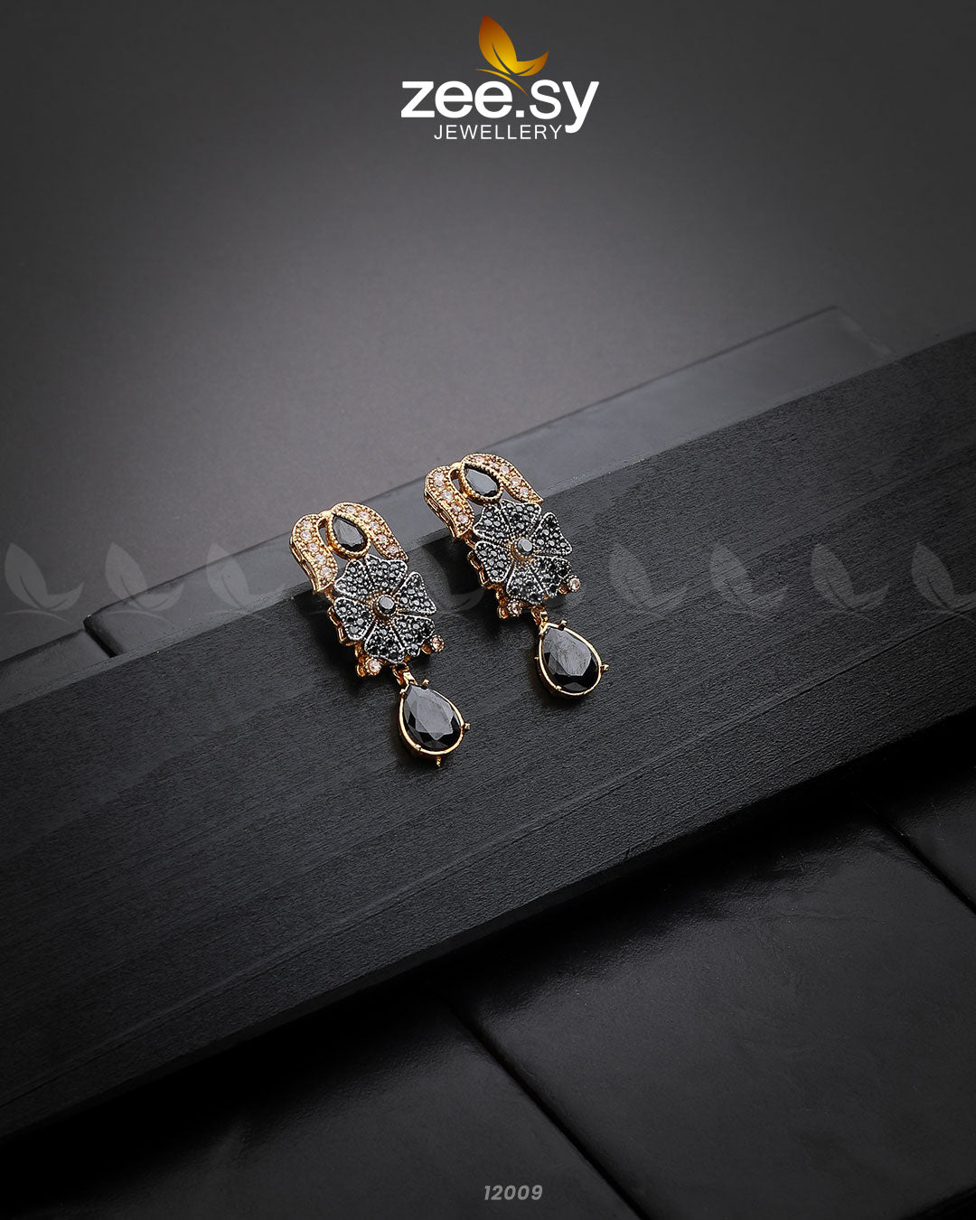 Sunflower Earrings - by - Libasekhas UK - Registered Vendor of : Zeesy - 100% Original Designer Dresss