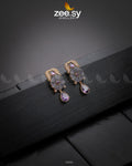 Sunflower Earrings - by - Libasekhas UK - Registered Vendor of : Zeesy - 100% Original Designer Dresss