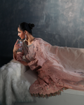 Vasal | Zyra Luxe Pret 26 | Peach Charm - by Libasekhas UK - Registered Vendor of : Vasal - 100% Original Designer Dress