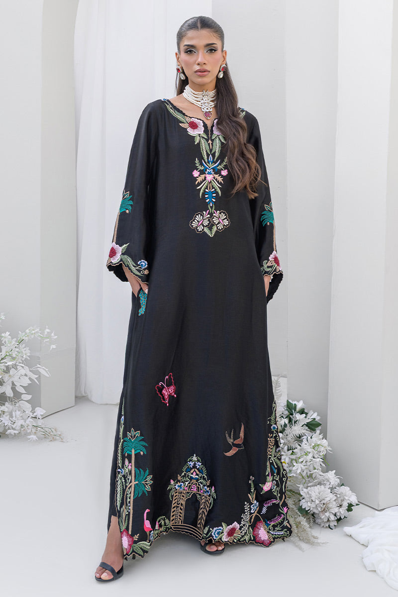 Chic Ophicial | Aarzu Luxe Pret | Nocturne Bloom - by Libasekhas UK - Registered Vendor of : Chic Ophicial - 100% Original Designer Dress