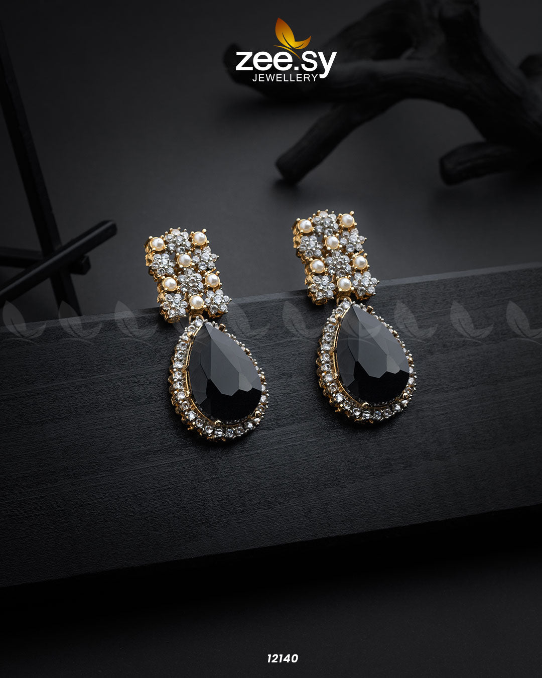 Amulet Earrings - by - Libasekhas UK - Registered Vendor of : Zeesy - 100% Original Designer Dresss