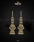 Adorable Jhumki Earrings - by - Libasekhas UK - Registered Vendor of : Zeesy - 100% Original Designer Dresss
