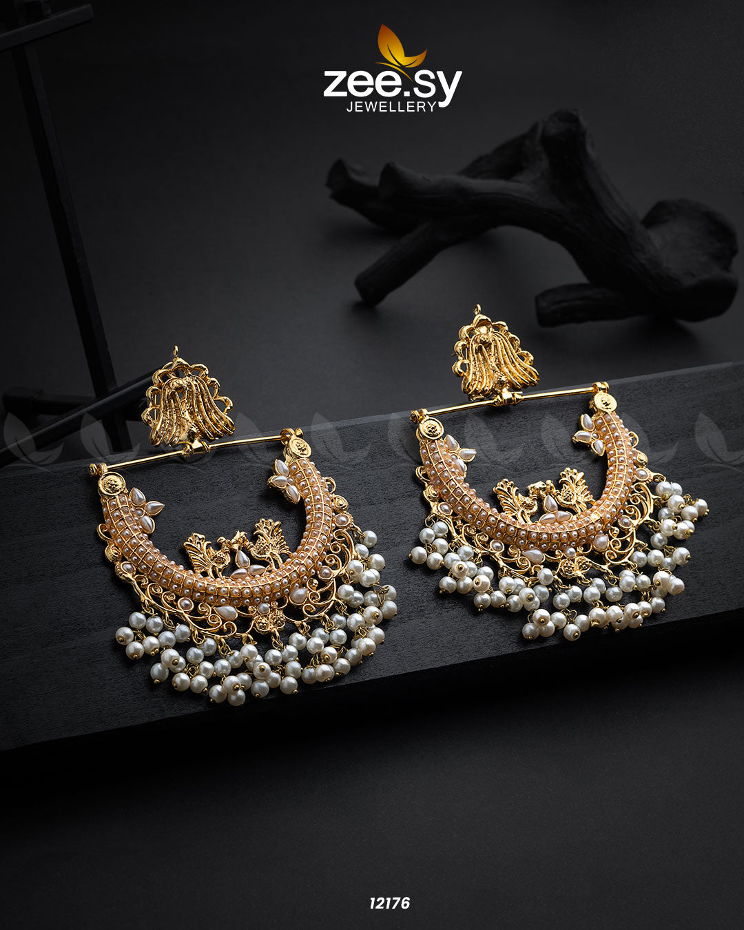 Earrings-0808 - by - Libasekhas UK - Registered Vendor of : Zeesy - 100% Original Designer Dresss