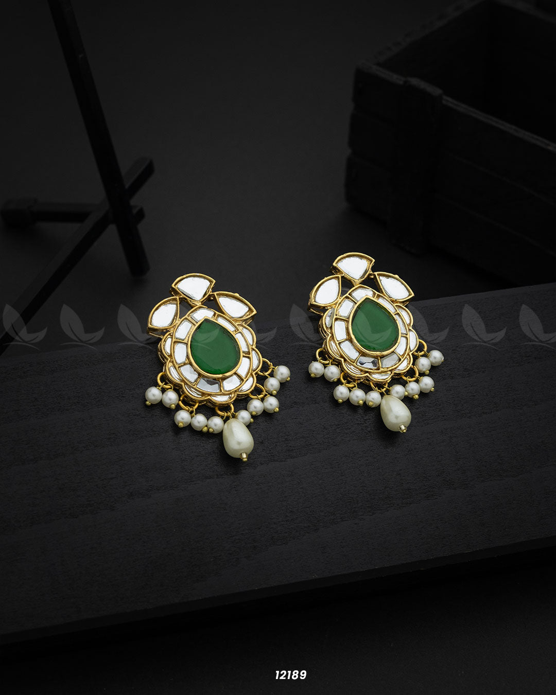 Nobie Earrings - by - Libasekhas UK - Registered Vendor of : Zeesy - 100% Original Designer Dresss