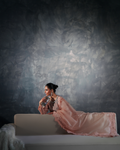 Vasal | Zyra Luxe Pret 26 | Peach Charm - by Libasekhas UK - Registered Vendor of : Vasal - 100% Original Designer Dress