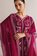 Baroque | Formals Collection | EMBROIDERED COTTON NET UF-4511 - by Libasekhas UK - Registered Vendor of : Baroque - 100% Original Designer Dress
